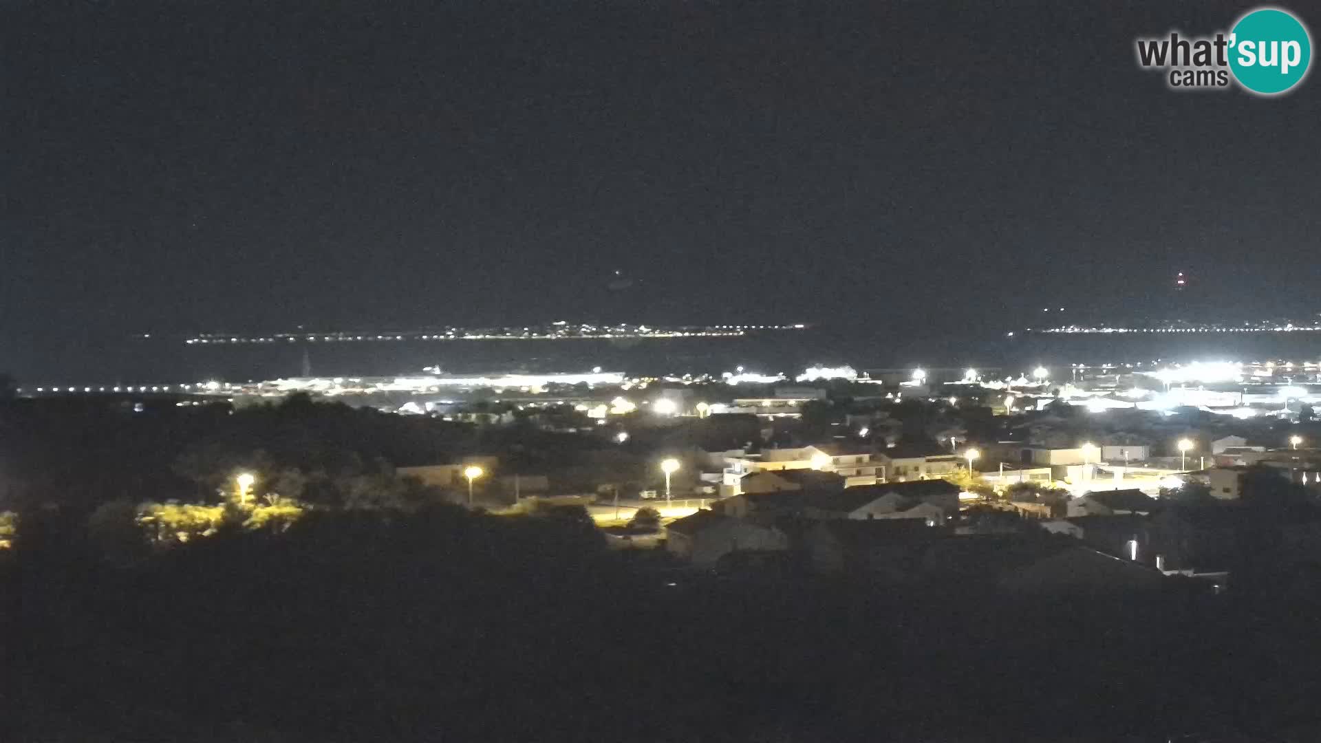 Panorama de la Webcam del Puerto Gazenica de Zadar, Zadar, Croacia