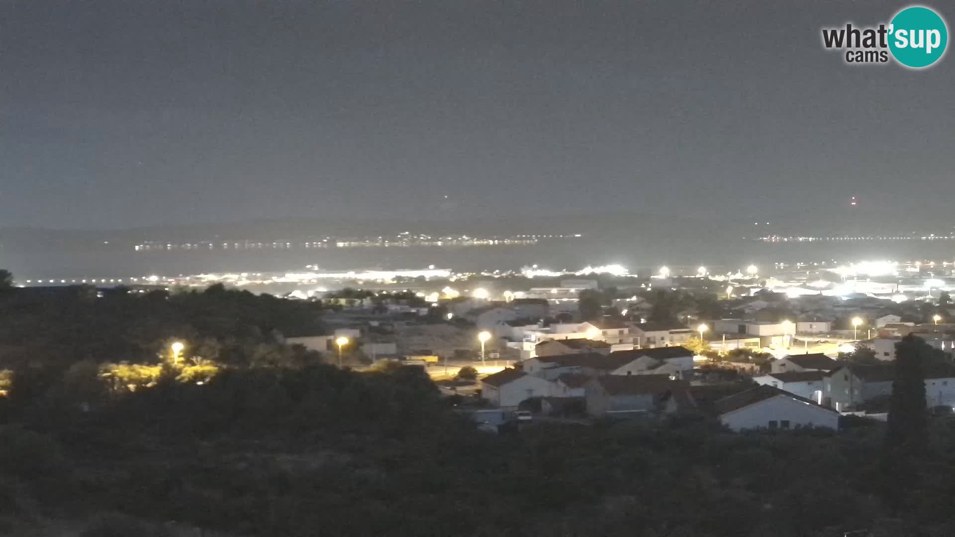 Panorama de la Webcam del Puerto Gazenica de Zadar, Zadar, Croacia