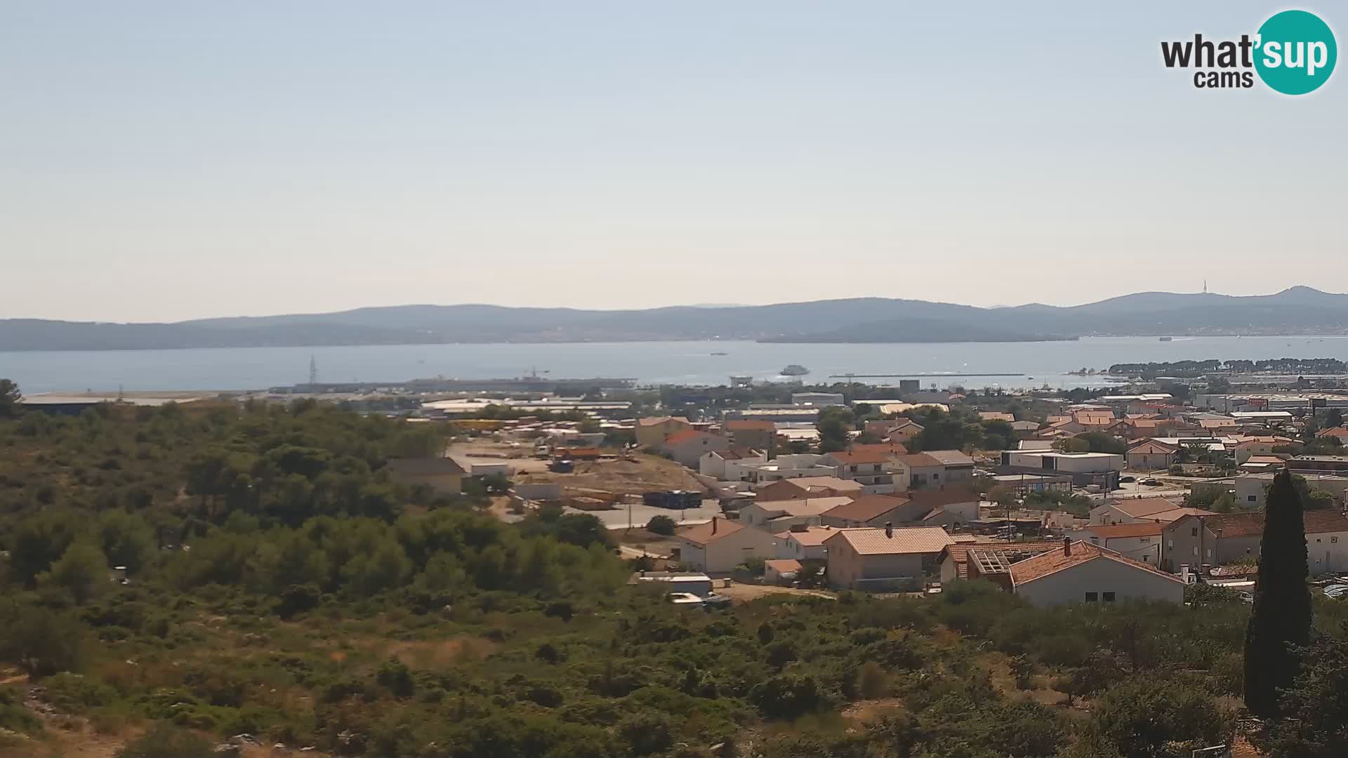 Zadar Port Gazenica Webcam Panorama, Zadar, Kroatien