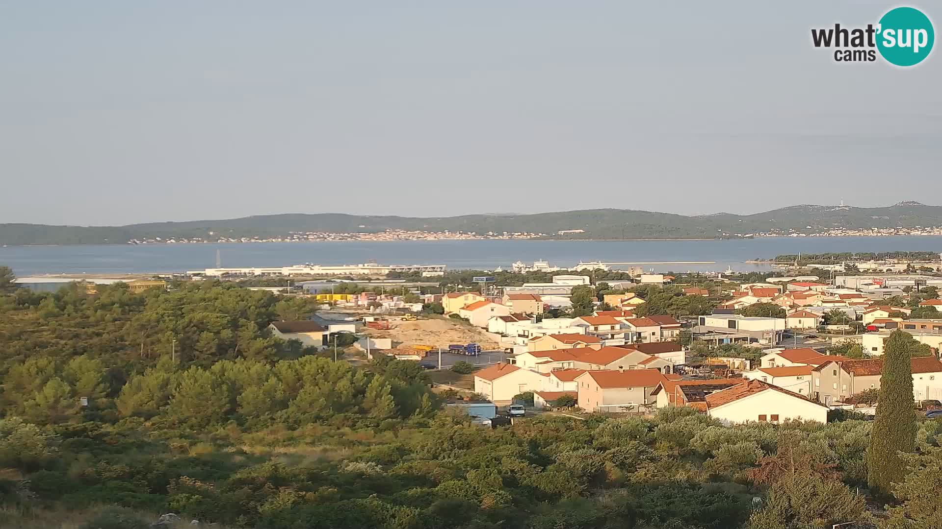 Zadar Port Gazenica Webcam Panorama, Zadar, Croatia