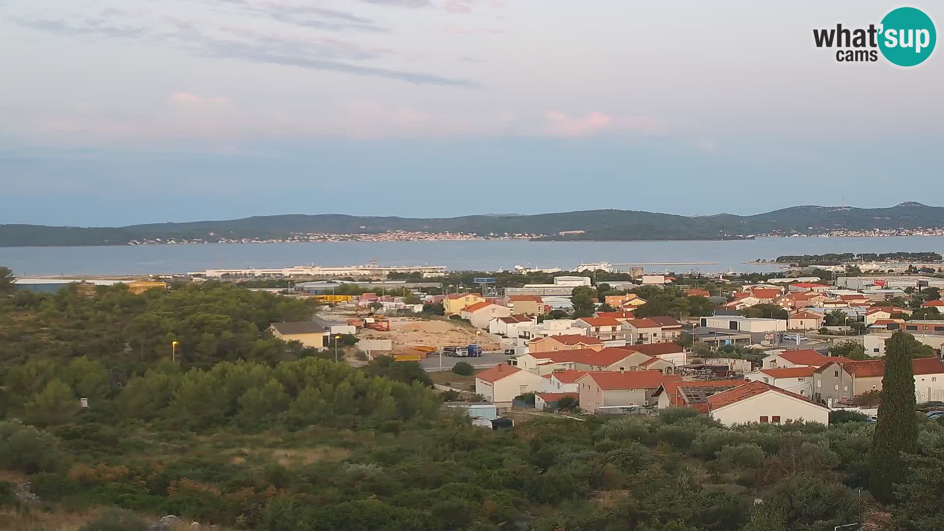 Panoramska web kamera Luke Gaženica u Zadru, Hrvatska