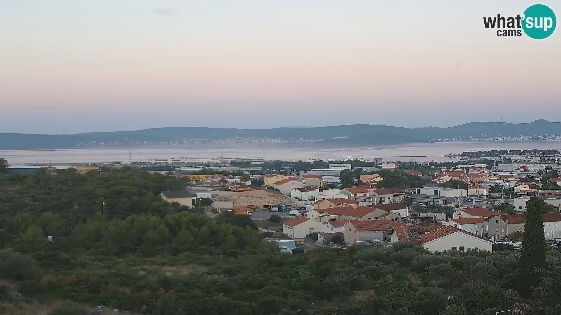 Zadar Port Gazenica Webcam Panorama, Zadar, Croatie