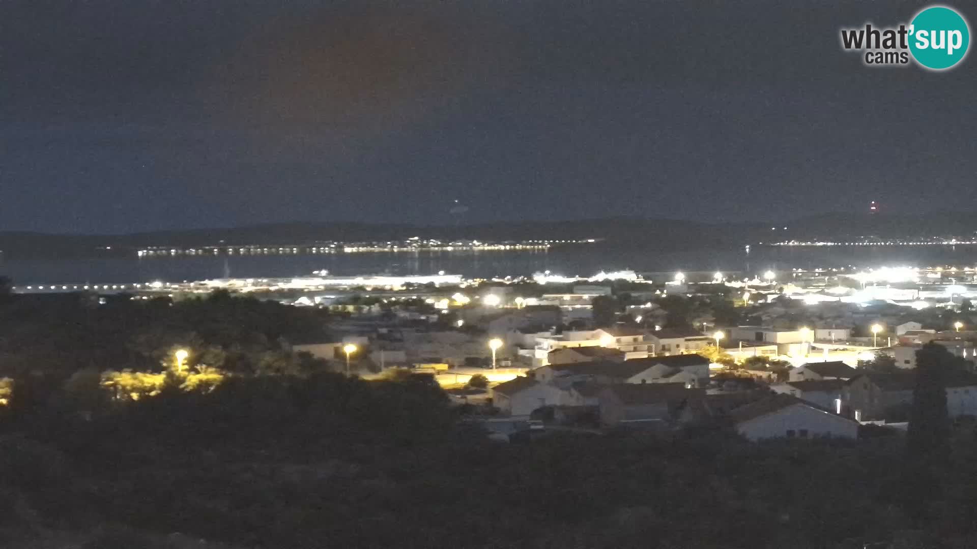 Panorama de la Webcam del Puerto Gazenica de Zadar, Zadar, Croacia