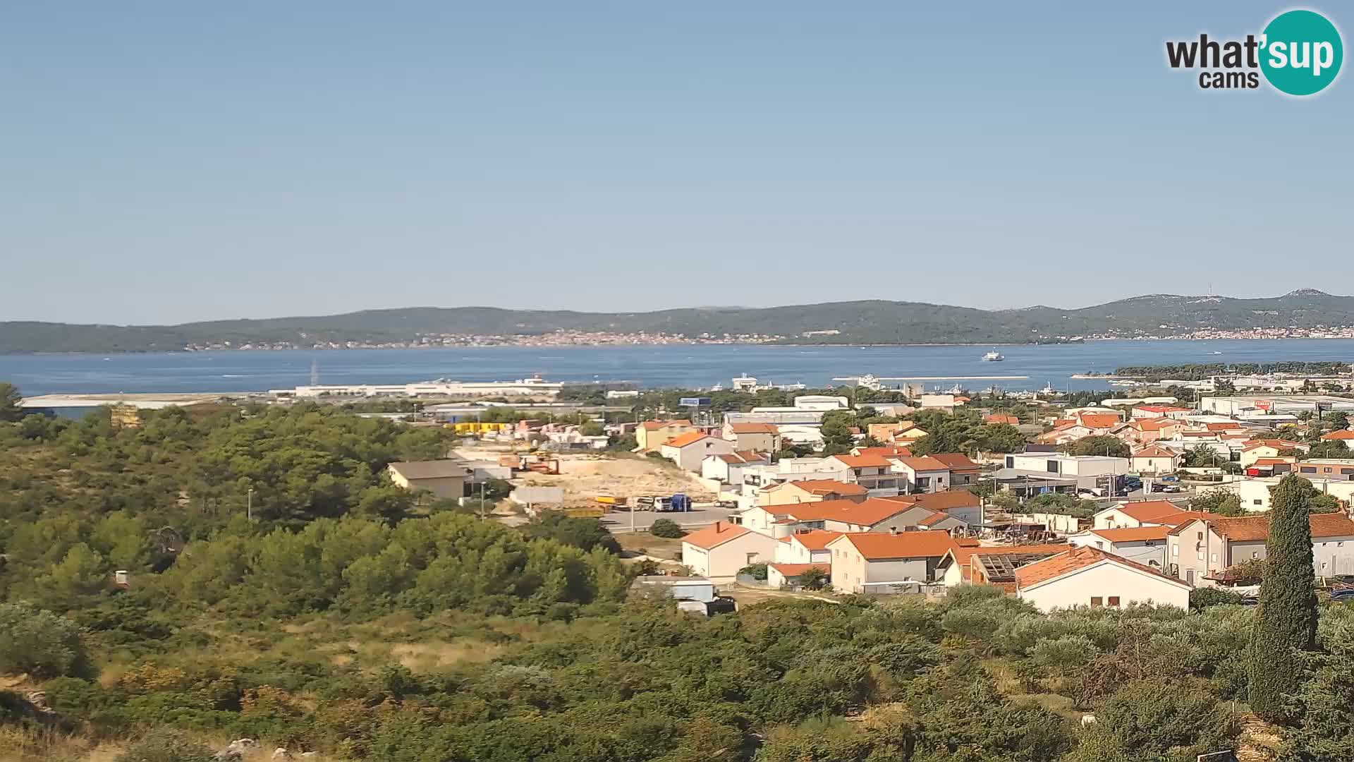 Zadar Port Gazenica Webcam Panorama, Zadar, Croatie
