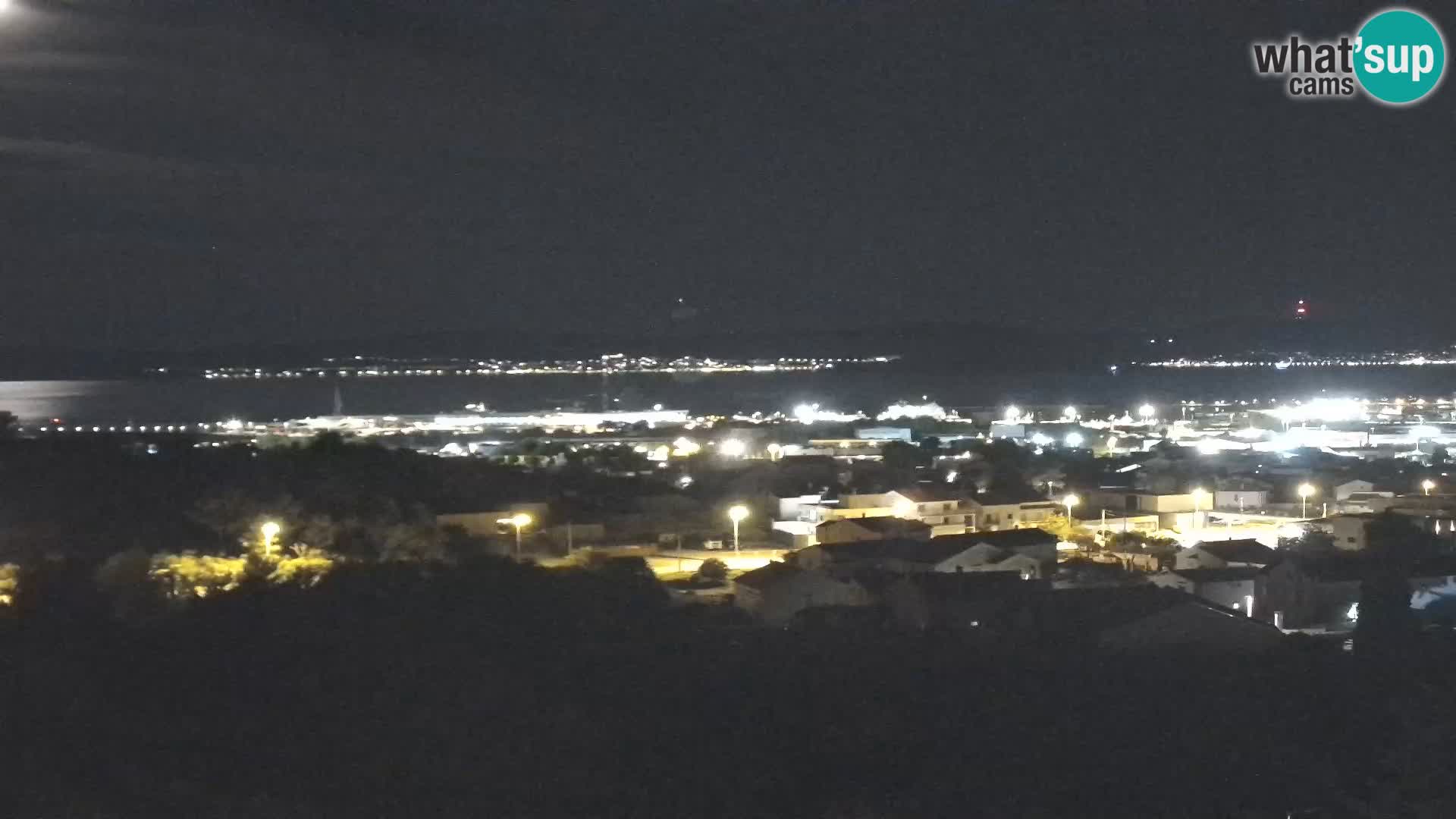 Panoramska web kamera Luke Gaženica u Zadru, Hrvatska