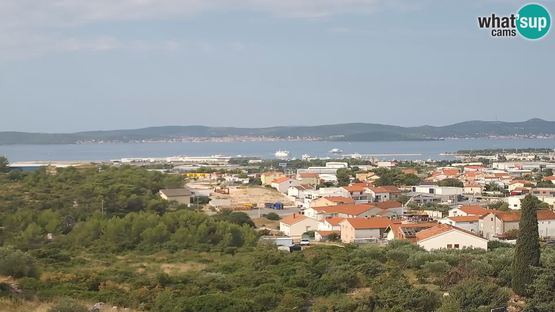 Zadar Port Gazenica Webcam Panorama, Zadar, Croatia