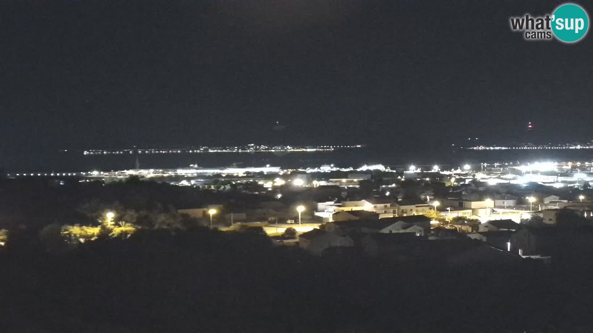 Panorama de la Webcam del Puerto Gazenica de Zadar, Zadar, Croacia