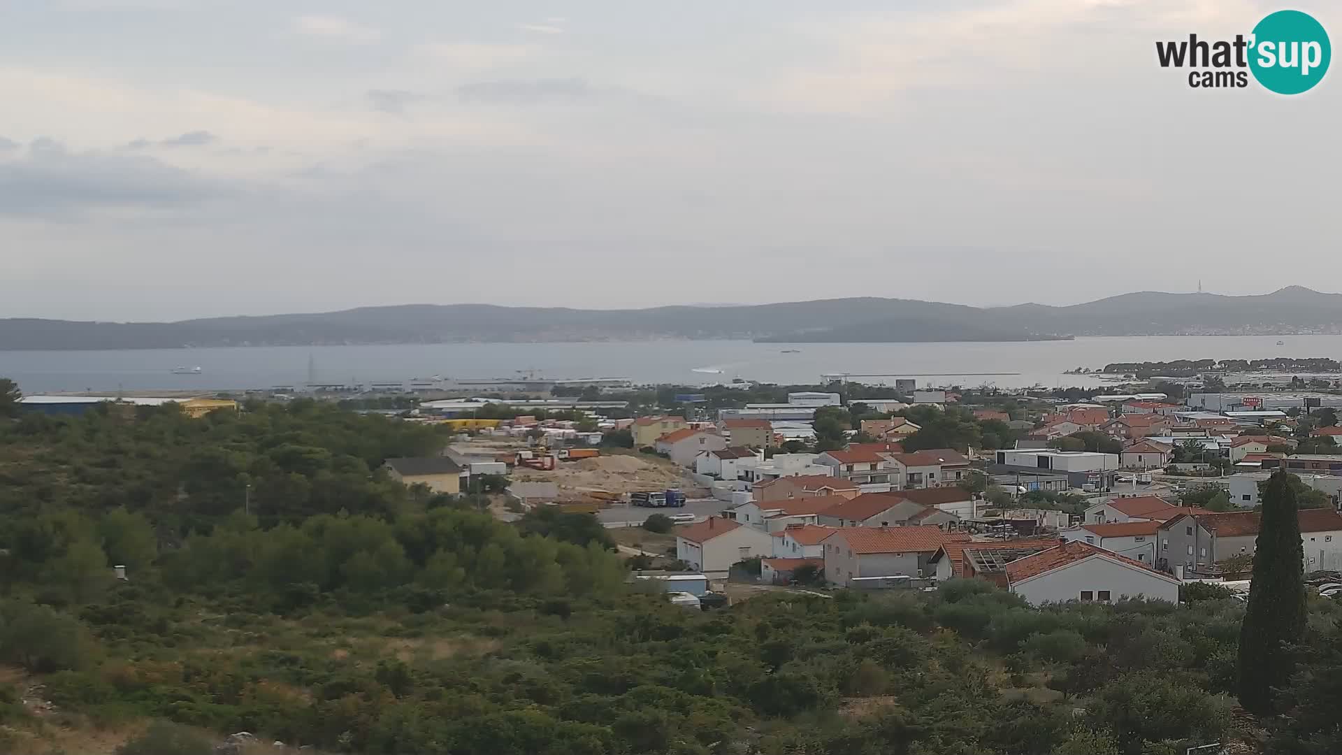 Zadar Port Gazenica Webcam Panorama, Zadar, Kroatien