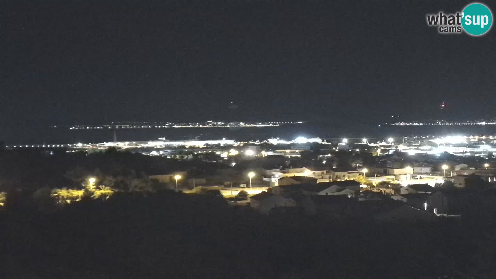 Panorama de la Webcam del Puerto Gazenica de Zadar, Zadar, Croacia