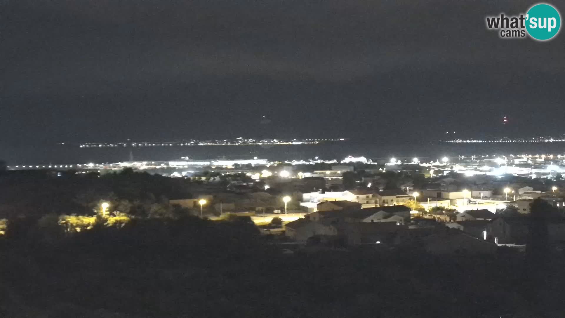 Panorama de la Webcam del Puerto Gazenica de Zadar, Zadar, Croacia