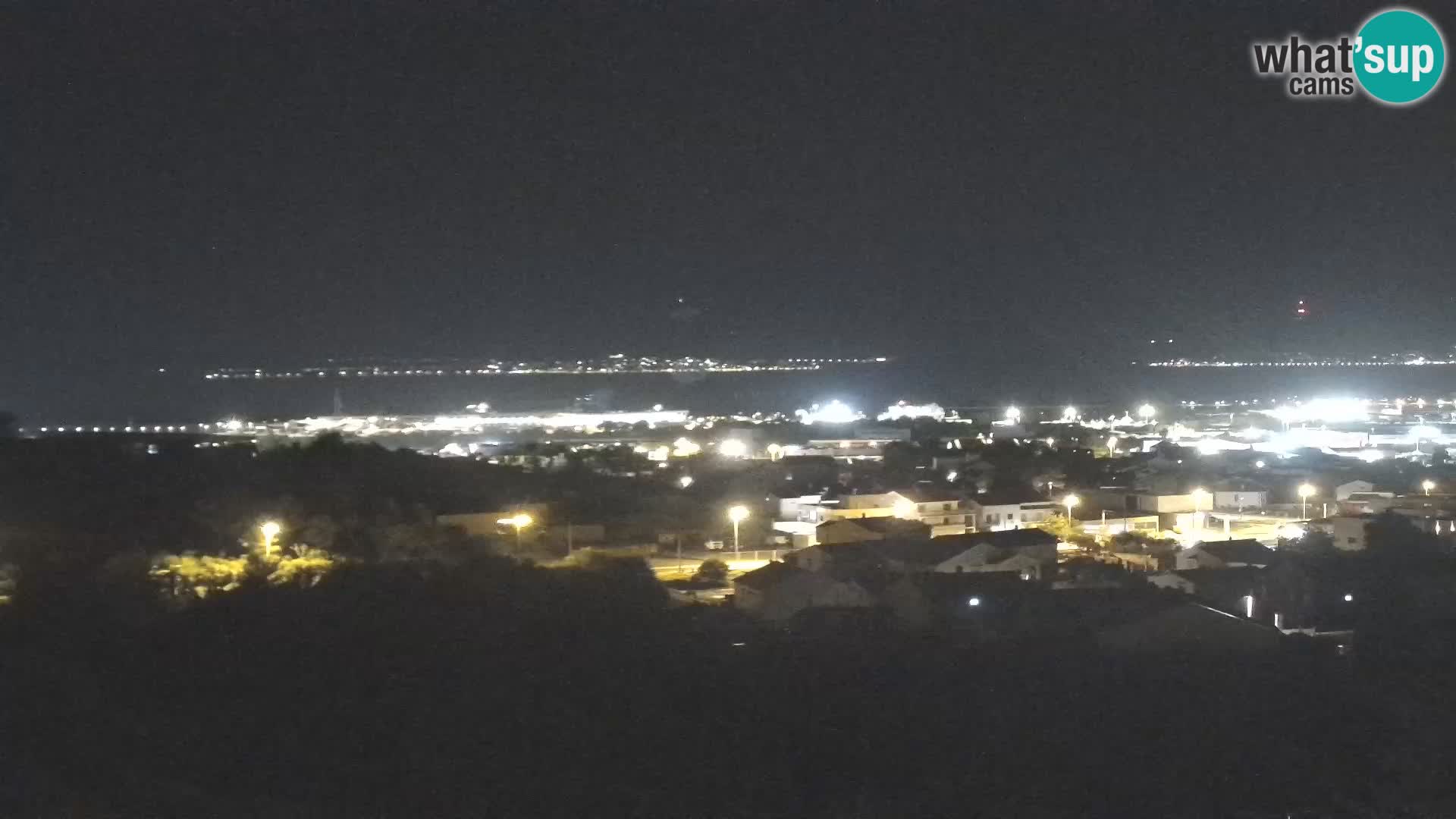 Panorama de la Webcam del Puerto Gazenica de Zadar, Zadar, Croacia