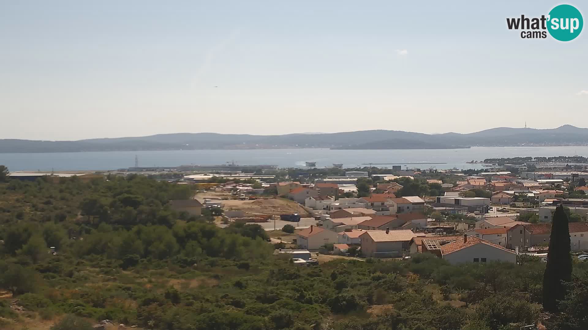 Zadar Port Gazenica Webcam Panorama, Zadar, Kroatien