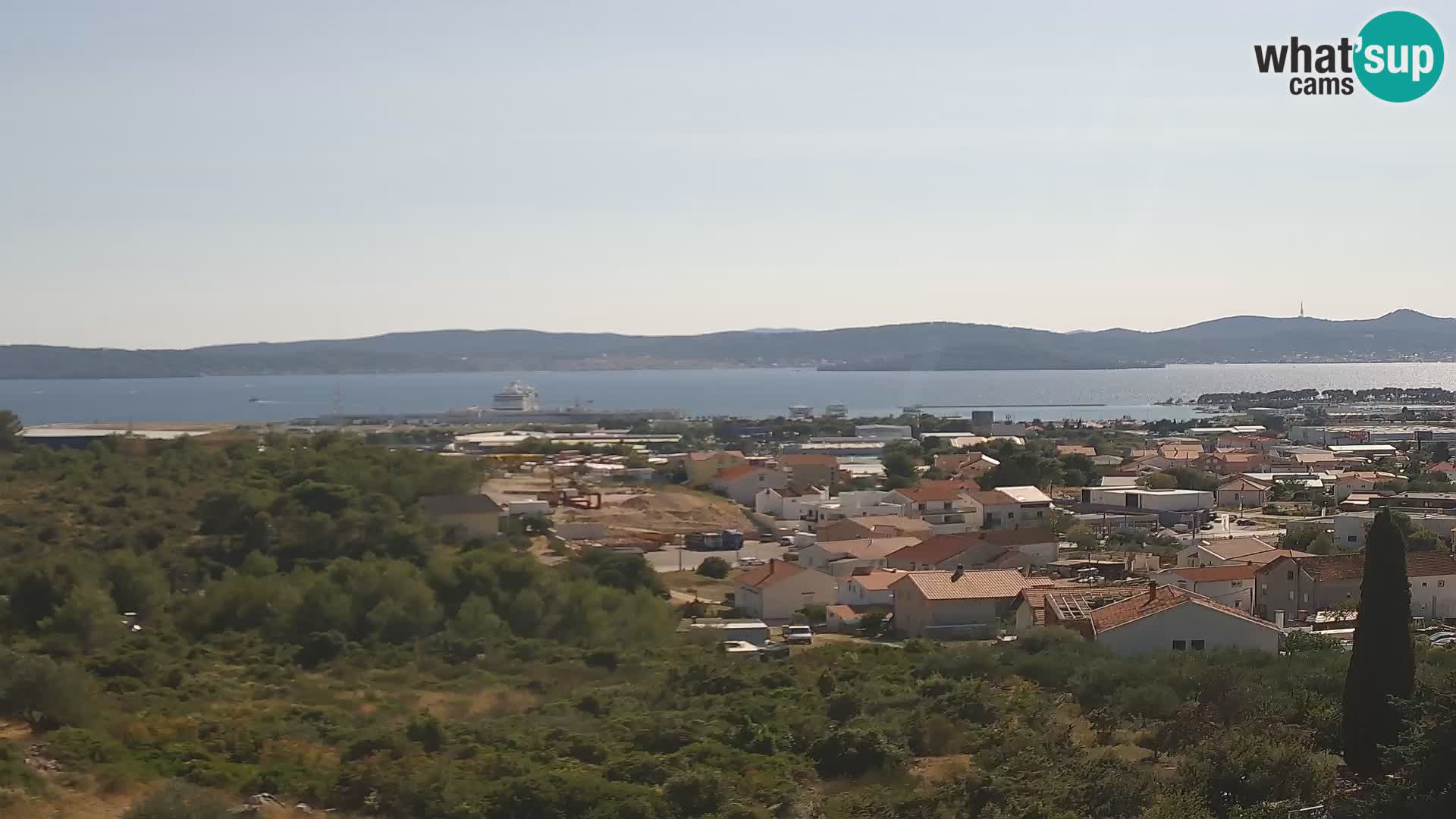 Panoramska web kamera Luke Gaženica u Zadru, Hrvatska