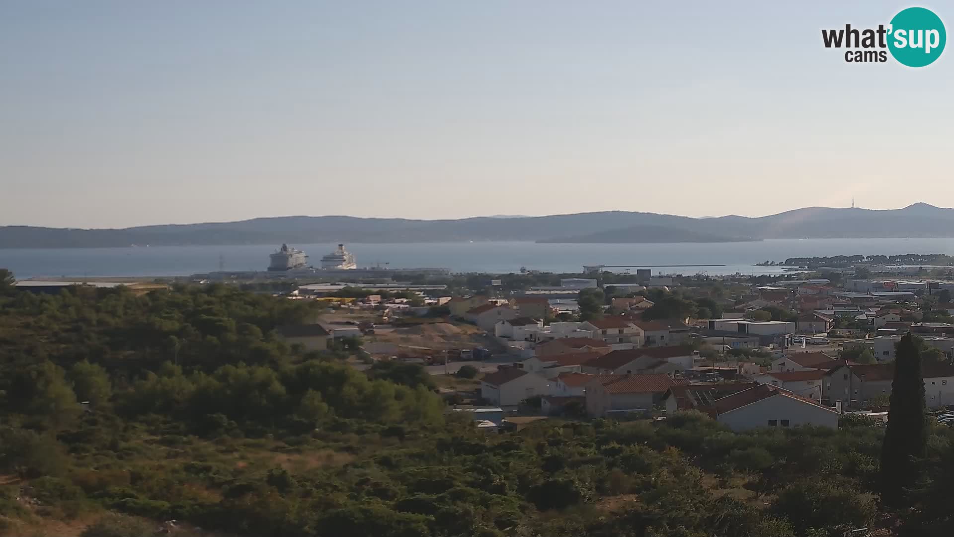Zadar Port Gazenica Webcam Panorama, Zadar, Croatie