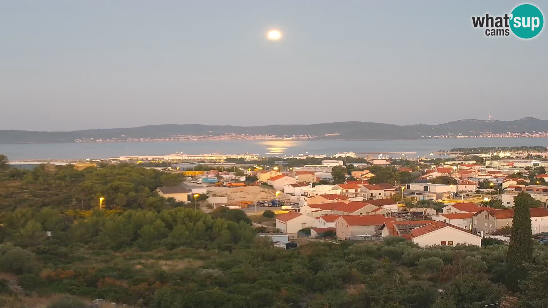 Zadar Port Gazenica Webcam Panorama, Zadar, Kroatien