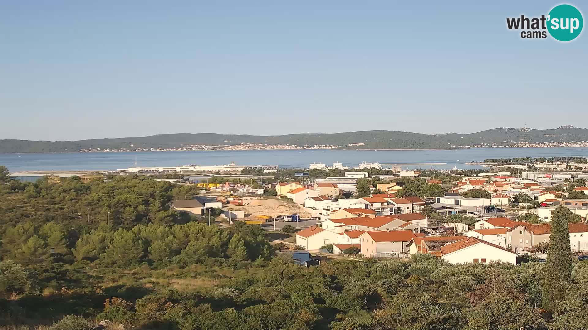 Zadar Port Gazenica Webcam Panorama, Zadar, Croatia