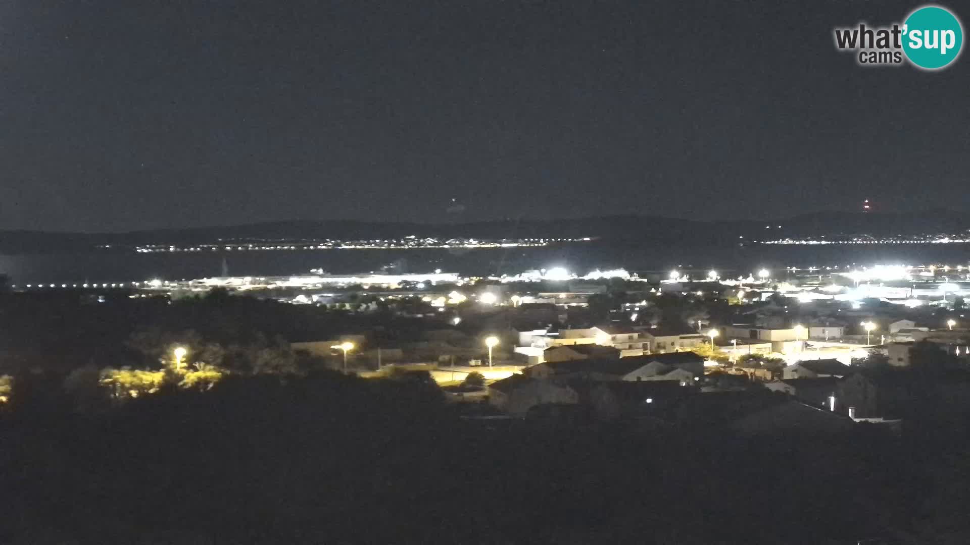 Panoramska web kamera Luke Gaženica u Zadru, Hrvatska