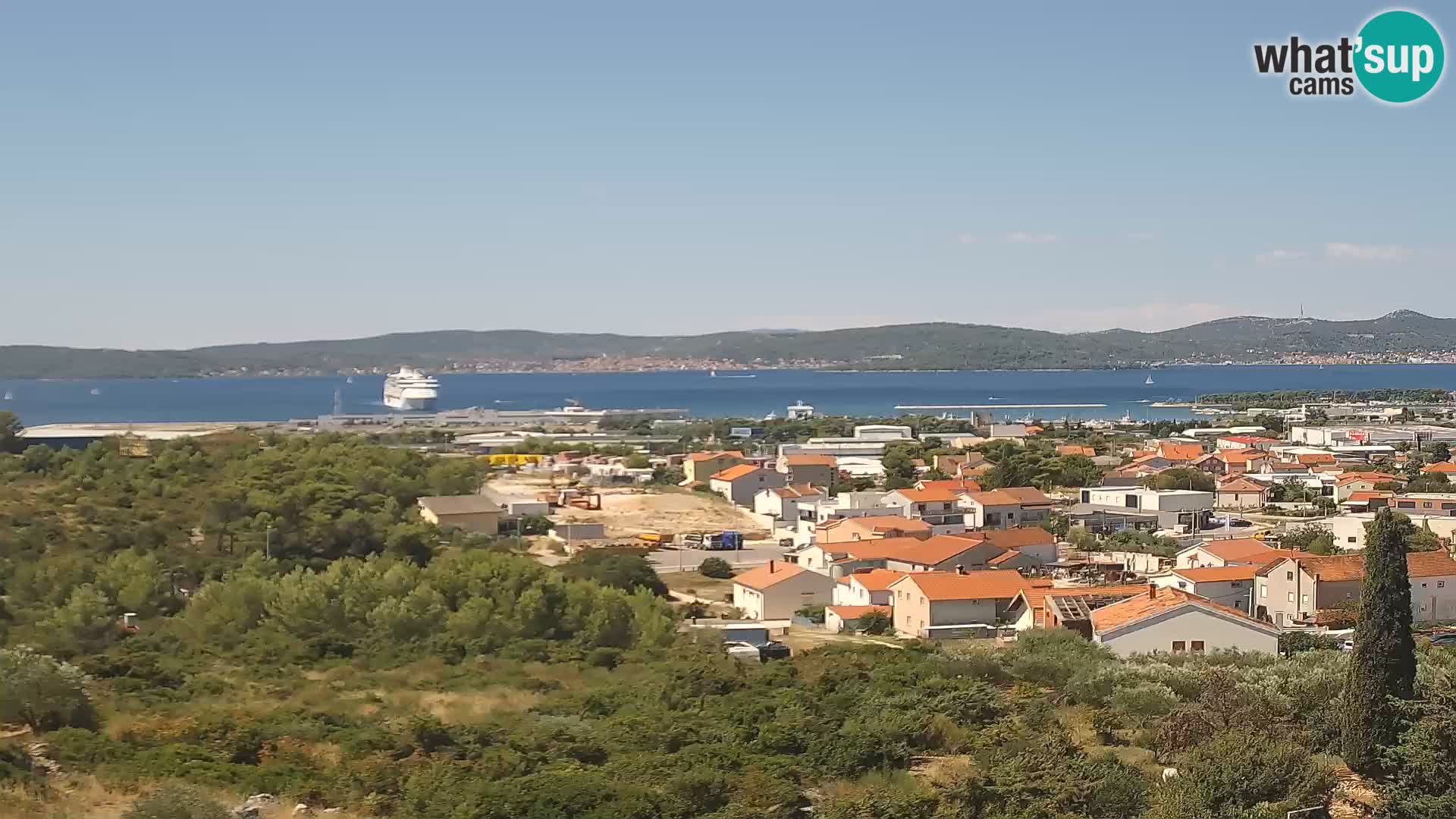 Zadar Port Gazenica Webcam Panorama, Zadar, Croatia