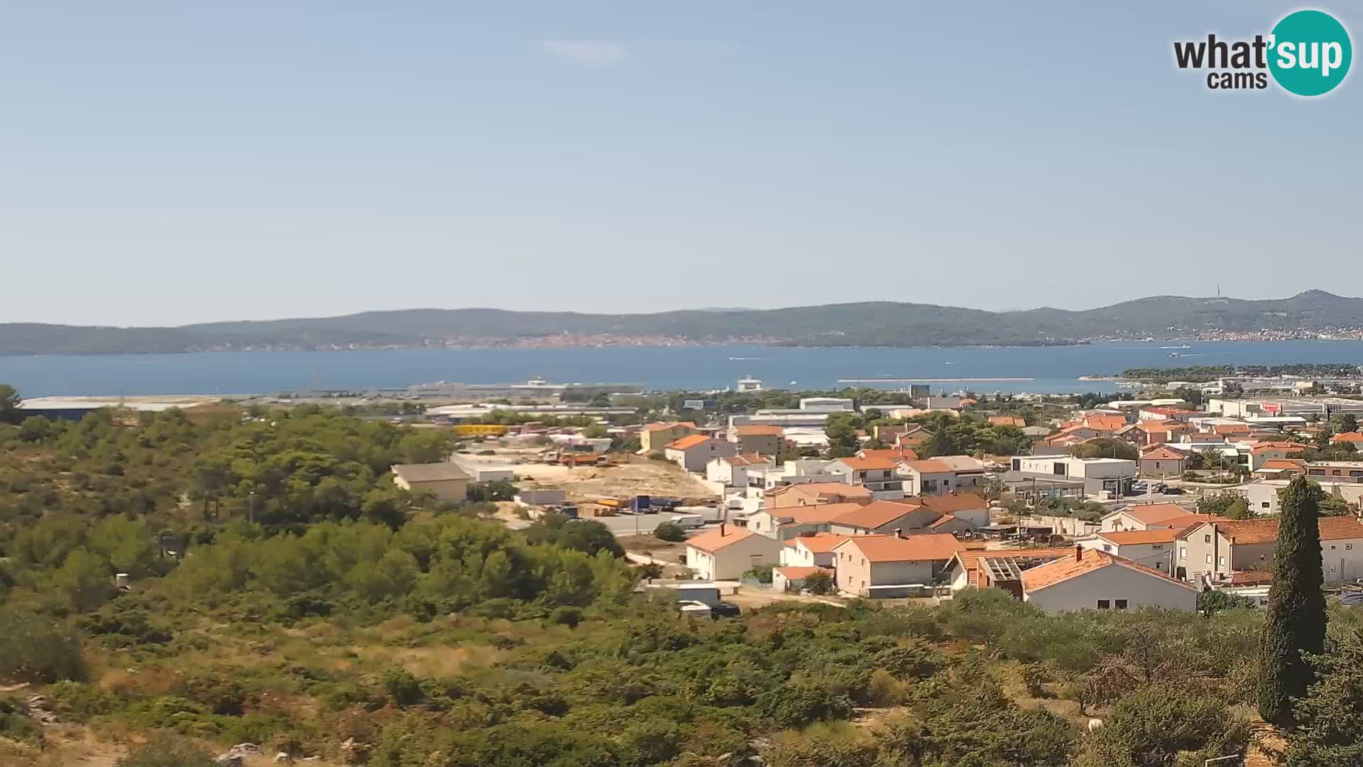 Zadar Port Gazenica Webcam Panorama, Zadar, Kroatien