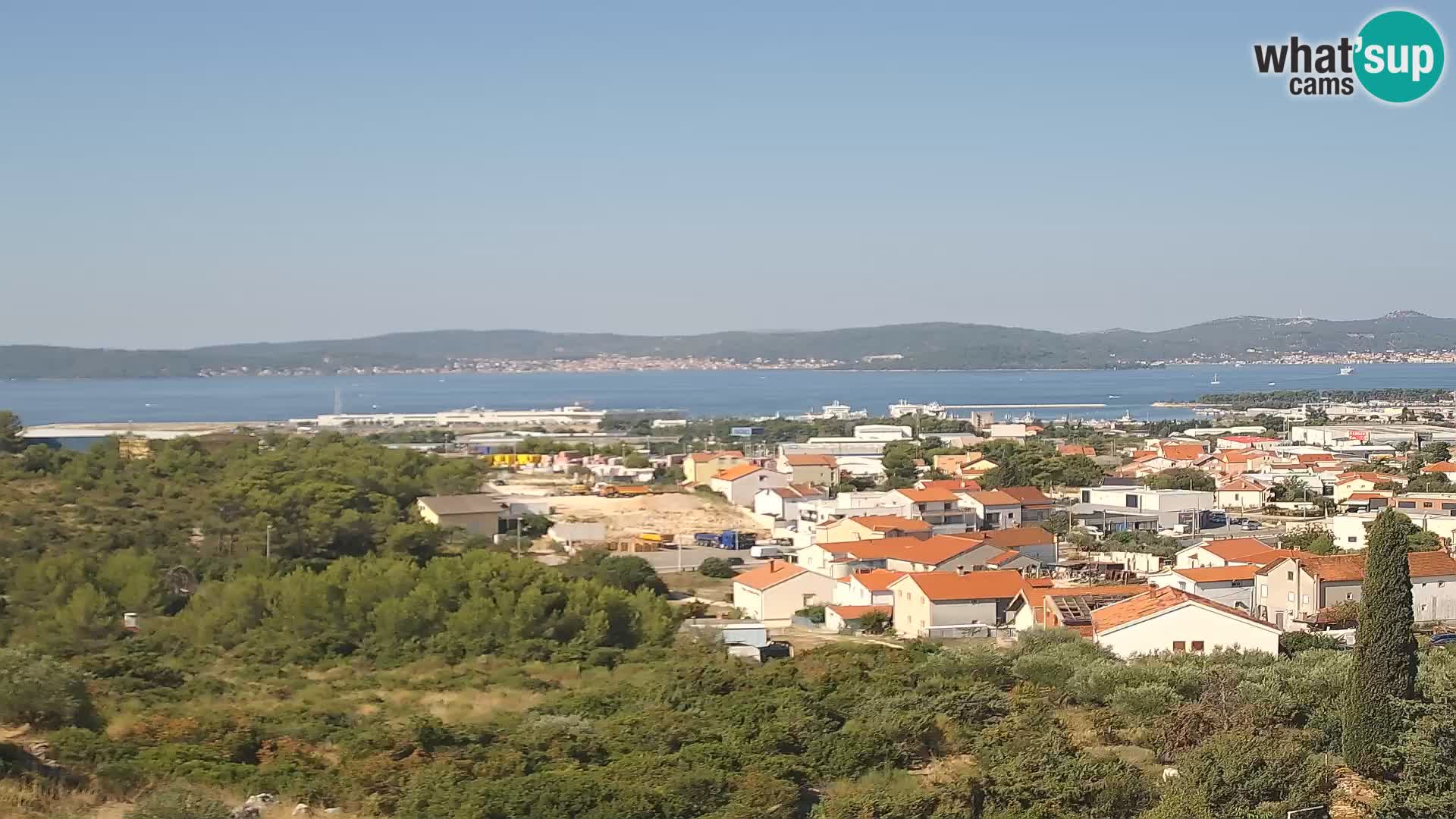 Zadar Port Gazenica Webcam Panorama, Zadar, Kroatien