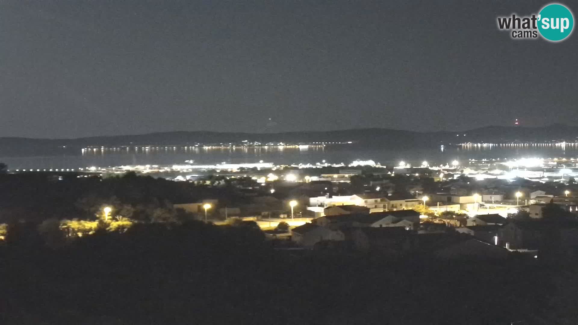 Panorama de la Webcam del Puerto Gazenica de Zadar, Zadar, Croacia
