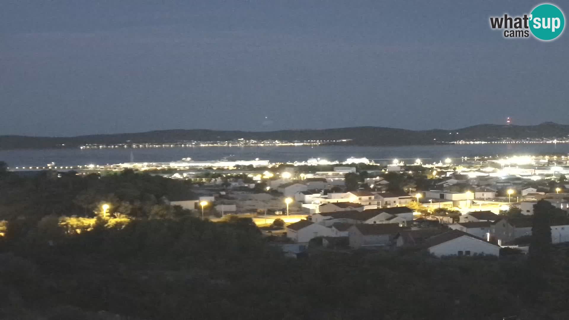 Zadar Pristanišče Gazenica s panoramsko spletno kamero, Zadar, Hrvaška