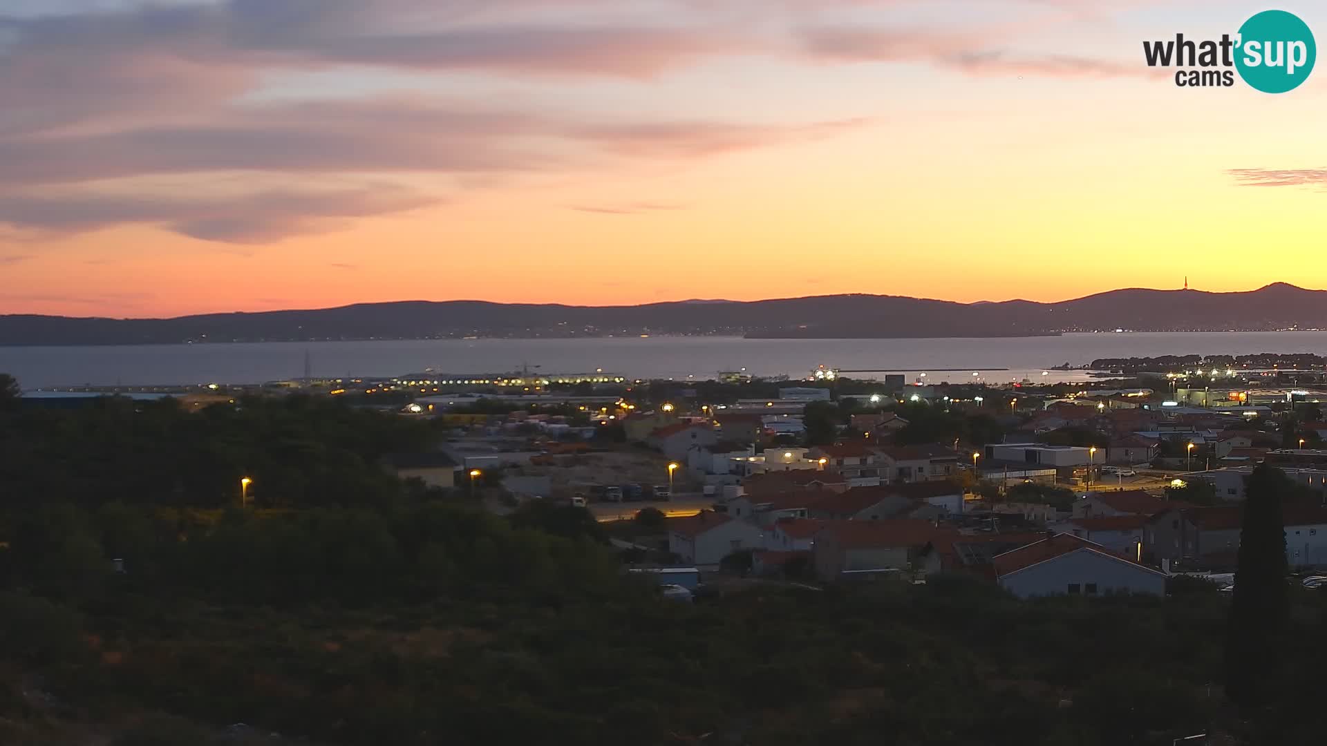 Zadar Pristanišče Gazenica s panoramsko spletno kamero, Zadar, Hrvaška