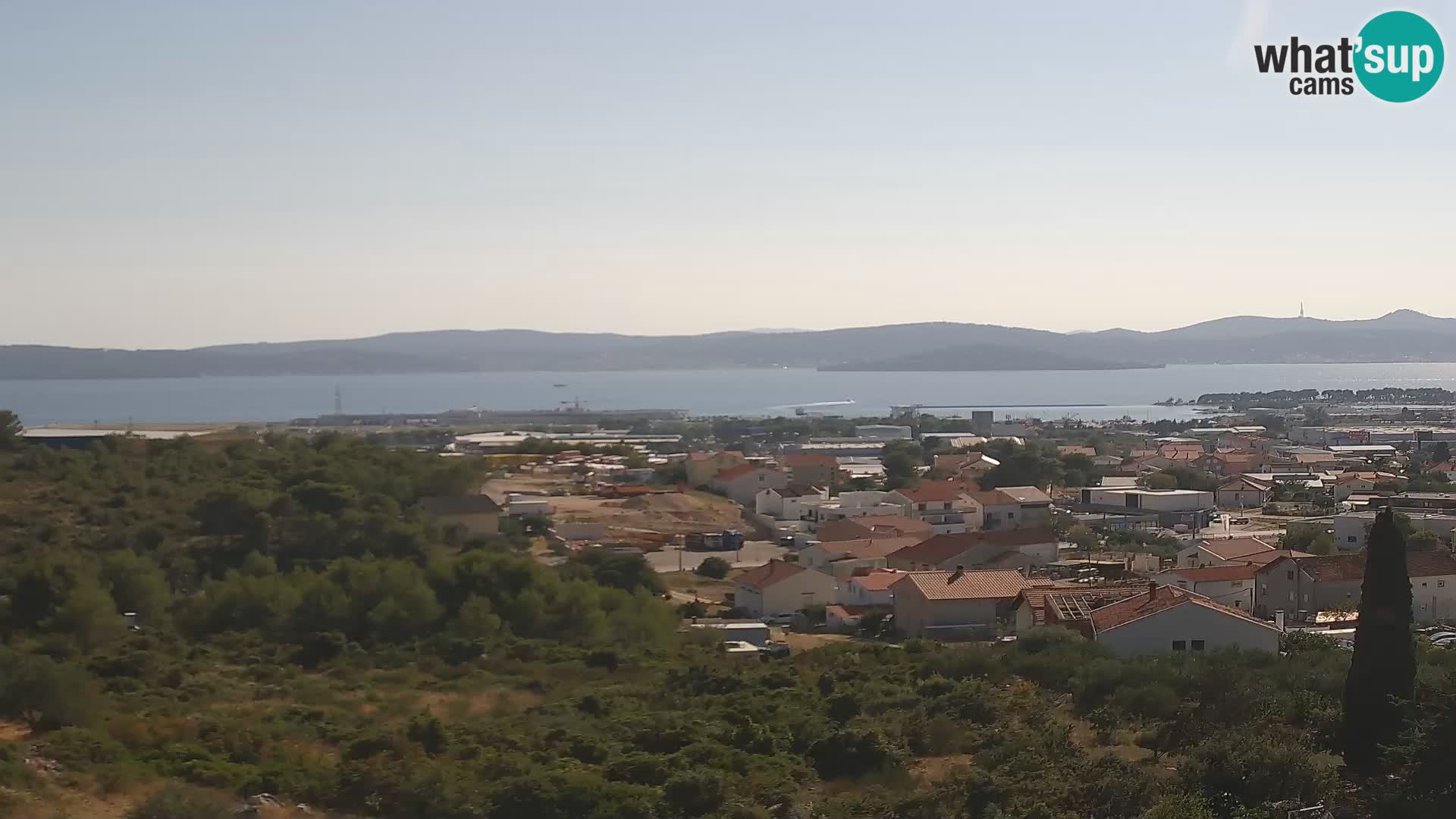 Zadar Port Gazenica Webcam Panorama, Zadar, Kroatien