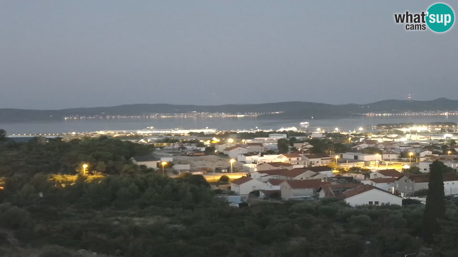Zadar Porto di Gazenica Webcam Panorama, Zara, Croazia