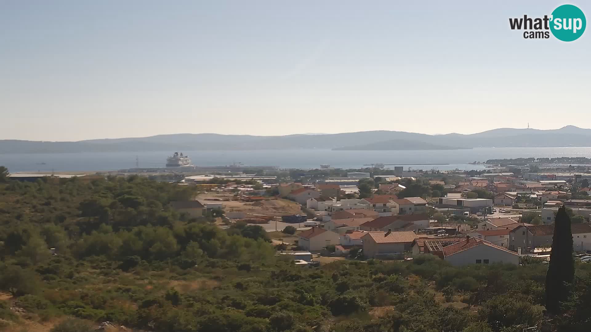 Zadar Port Gazenica Webcam Panorama, Zadar, Croatie