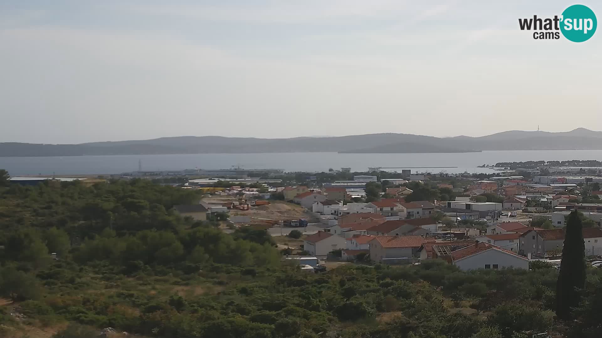 Zadar Pristanišče Gazenica s panoramsko spletno kamero, Zadar, Hrvaška