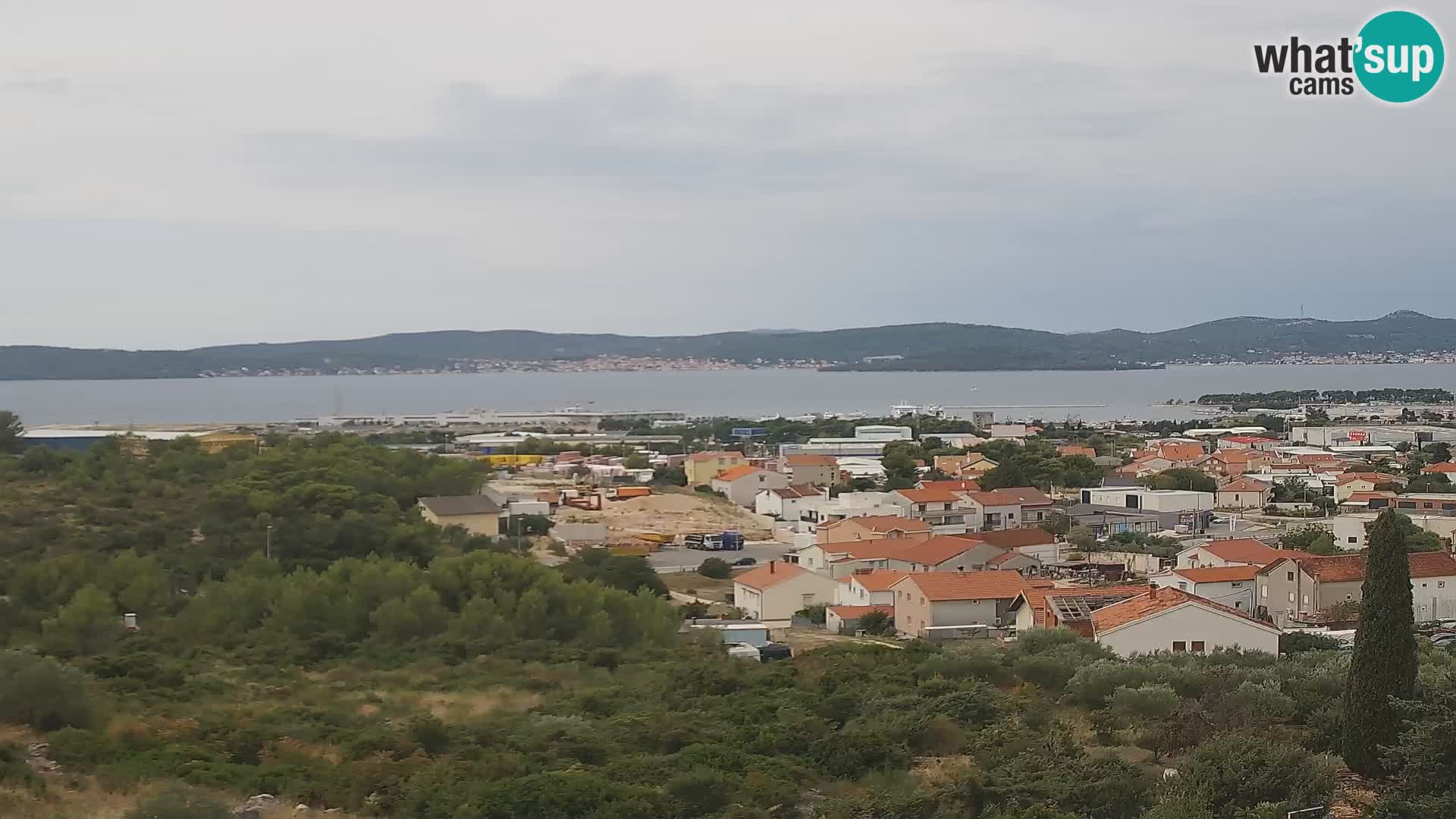 Panoramska web kamera Luke Gaženica u Zadru, Hrvatska