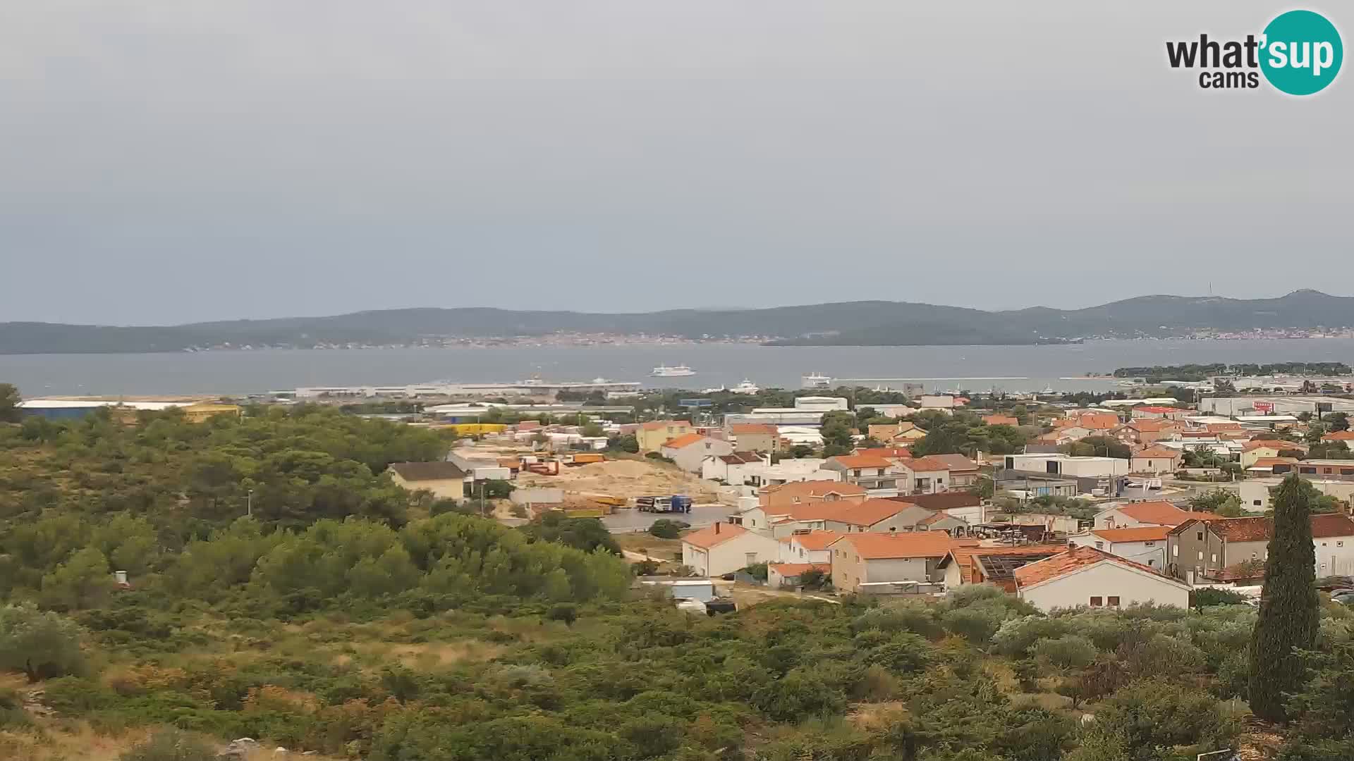 Zadar Port Gazenica Webcam Panorama, Zadar, Croatie