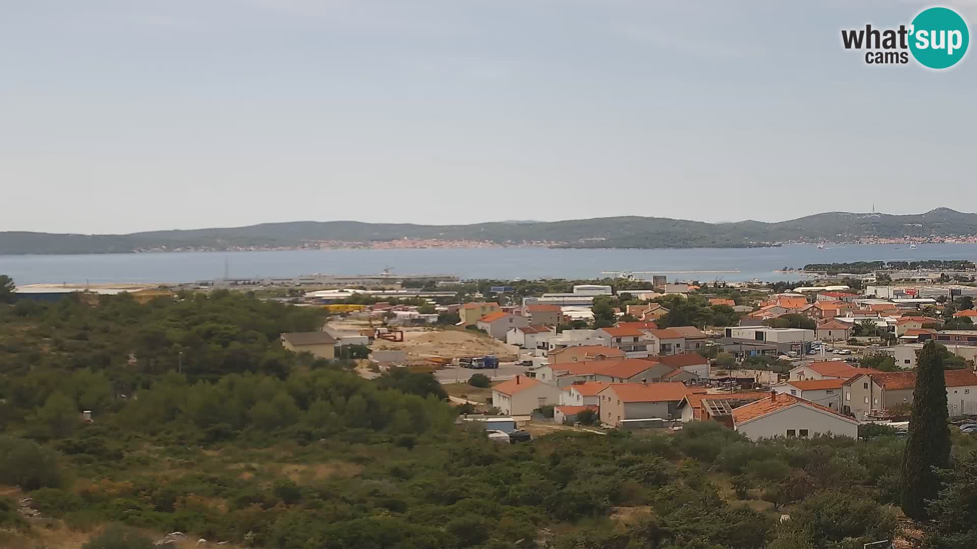 Panoramska web kamera Luke Gaženica u Zadru, Hrvatska