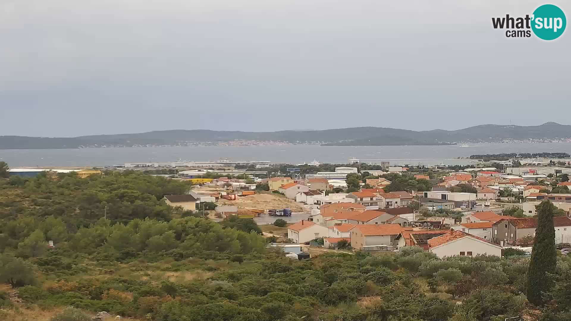 Zadar Port Gazenica Webcam Panorama, Zadar, Kroatien