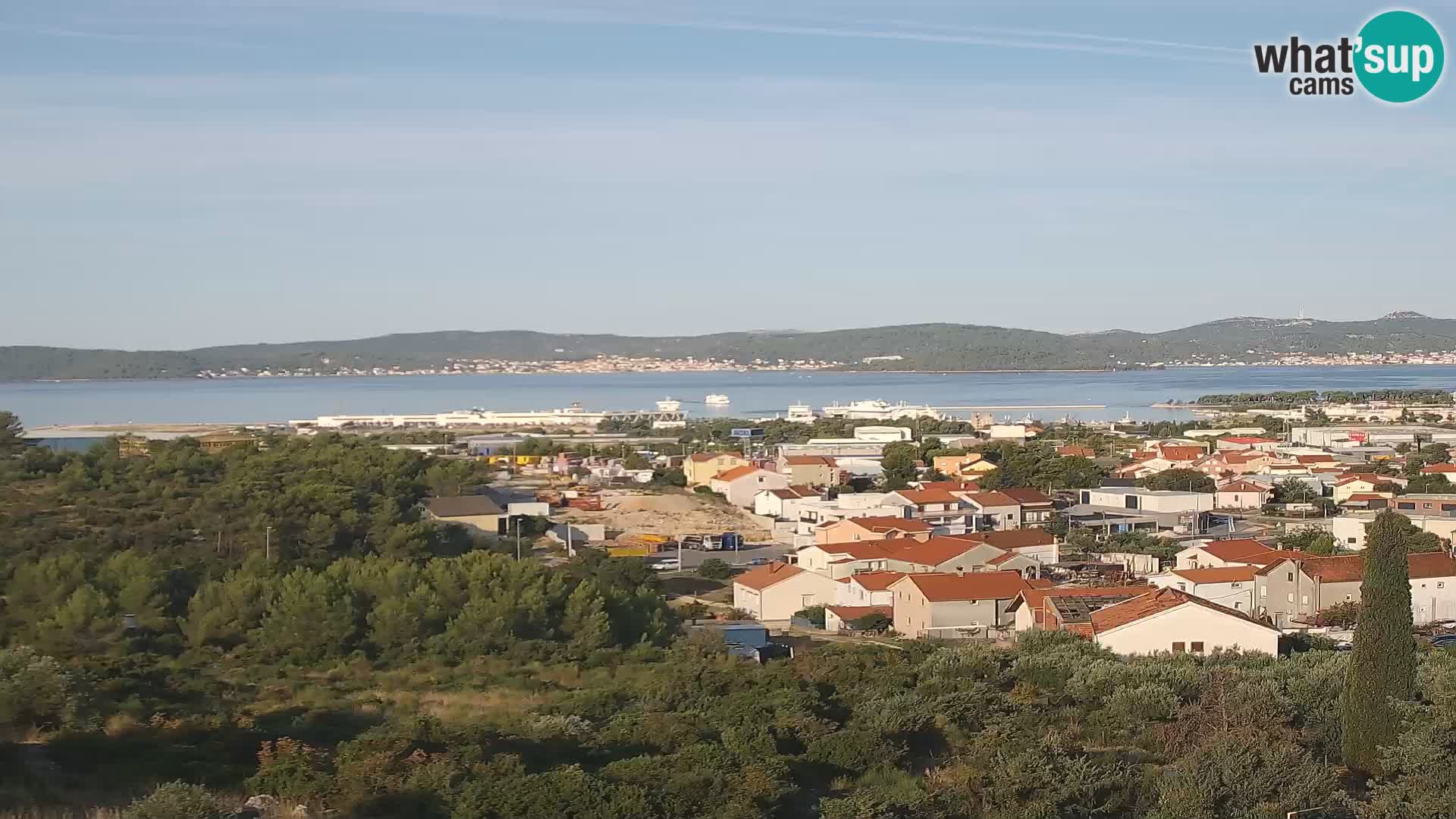 Zadar Porto di Gazenica Webcam Panorama, Zara, Croazia