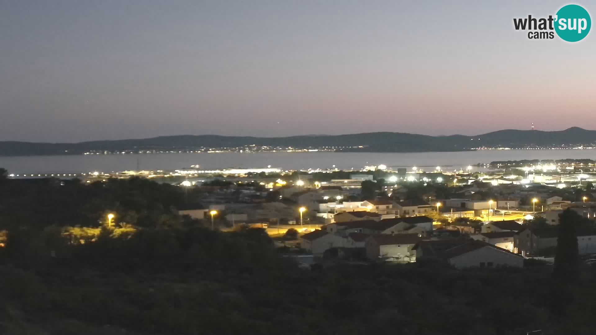 Zadar Port Gazenica Webcam Panorama, Zadar, Croatie