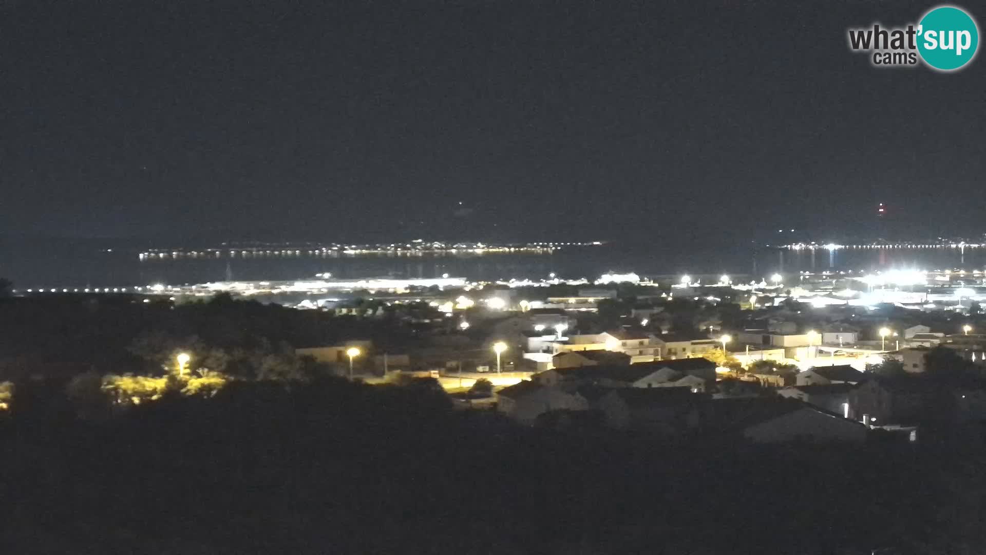 Panorama de la Webcam del Puerto Gazenica de Zadar, Zadar, Croacia