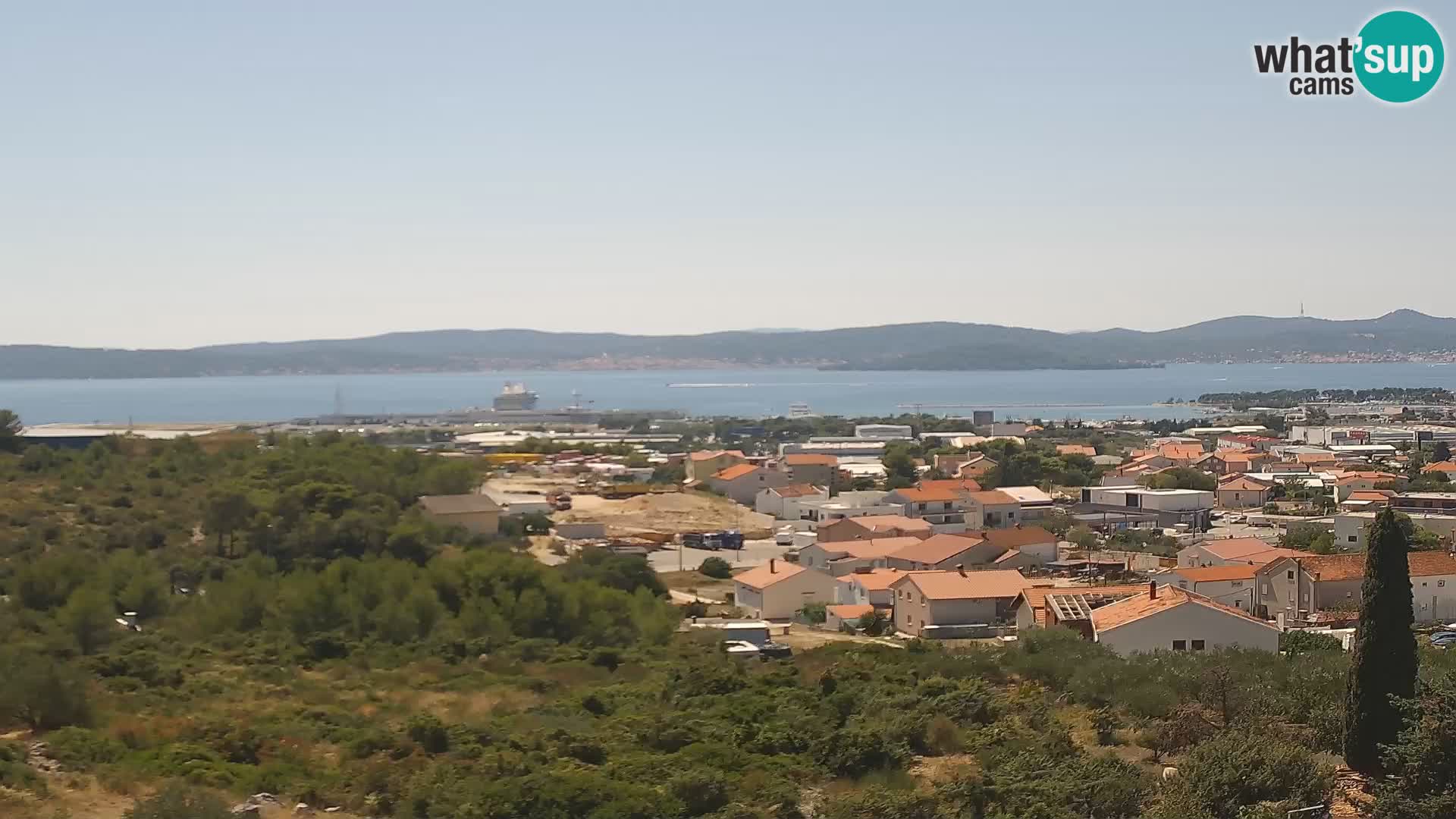 Zadar Port Gazenica Webcam Panorama, Zadar, Croatie
