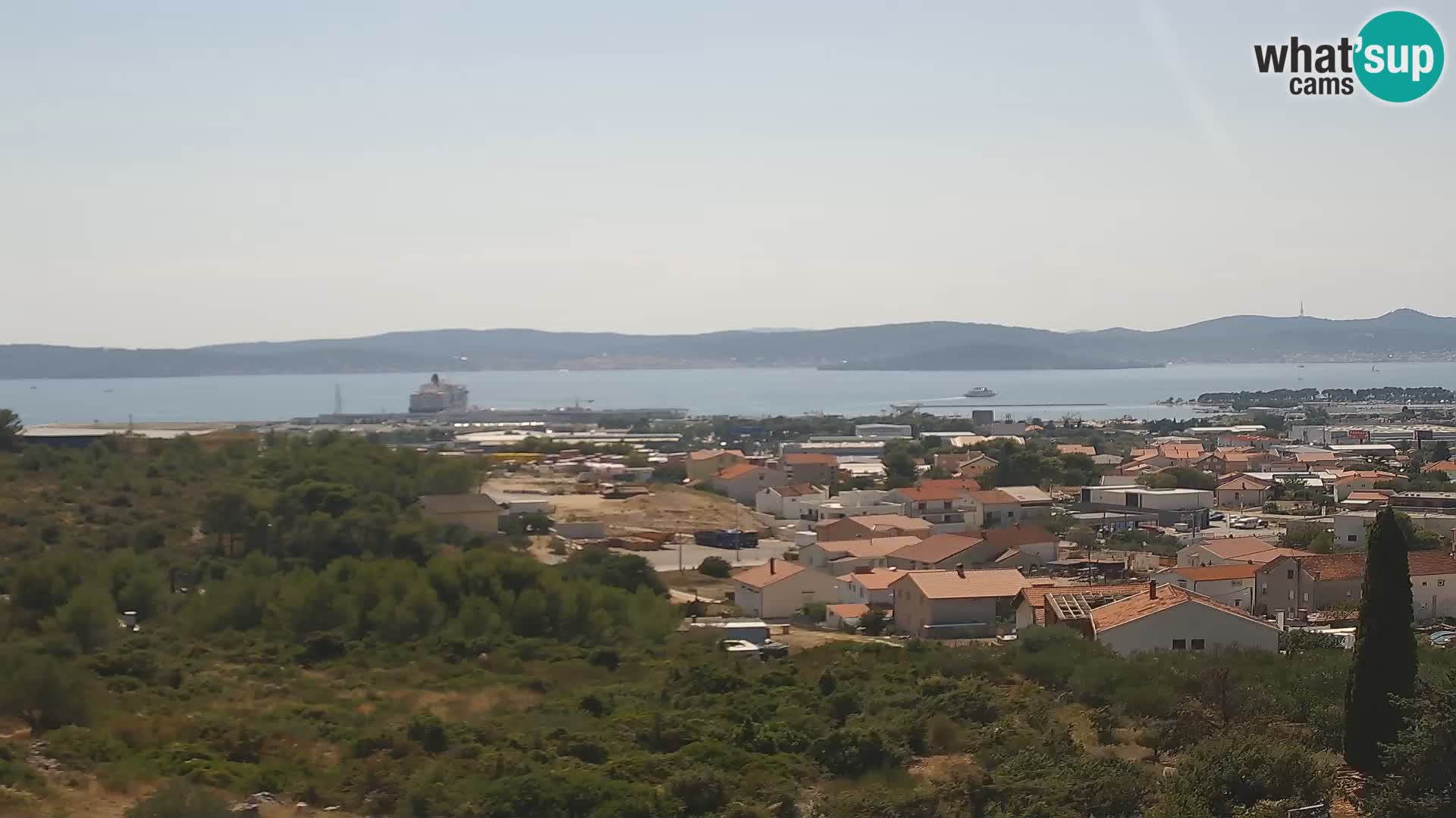 Zadar Port Gazenica Webcam Panorama, Zadar, Croatia
