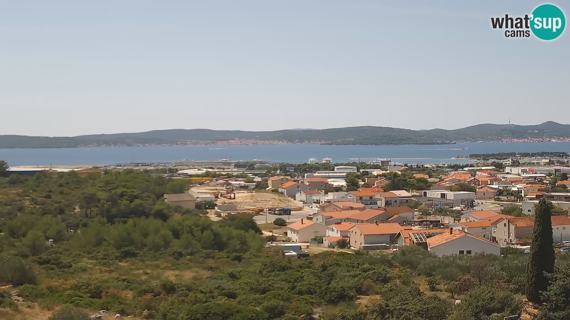 Zadar Port Gazenica Webcam Panorama, Zadar, Kroatien