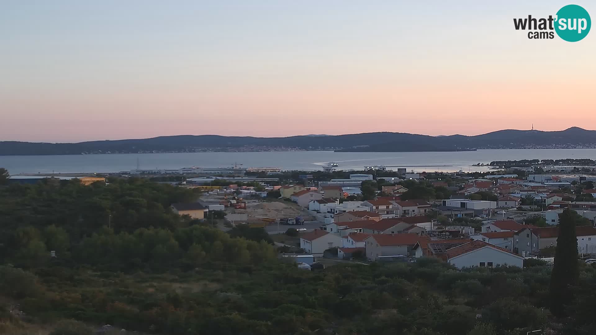 Zadar Port Gazenica Webcam Panorama, Zadar, Croatie