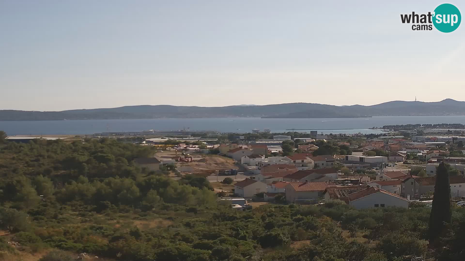 Zadar Port Gazenica Webcam Panorama, Zadar, Kroatien