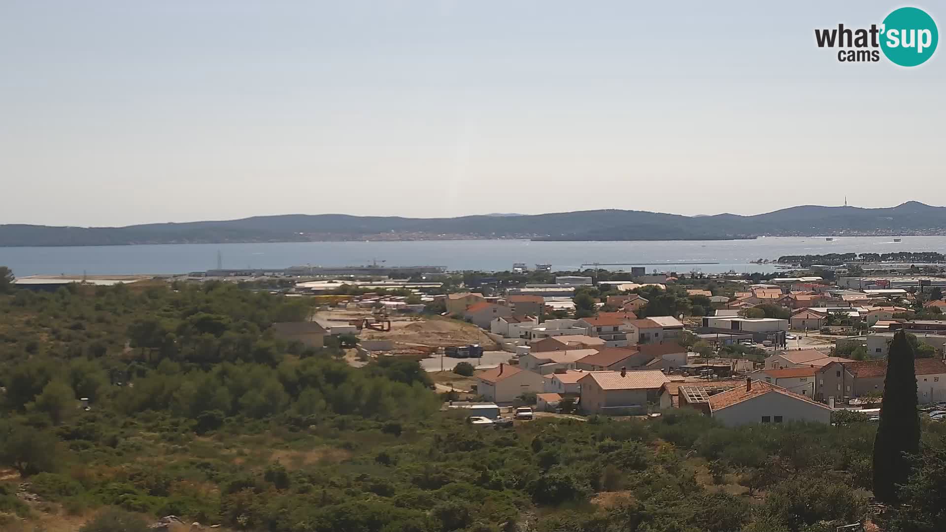 Zadar Pristanišče Gazenica s panoramsko spletno kamero, Zadar, Hrvaška
