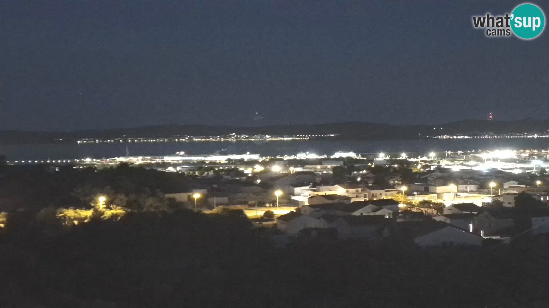 Zadar Port Gazenica Webcam Panorama, Zadar, Kroatien