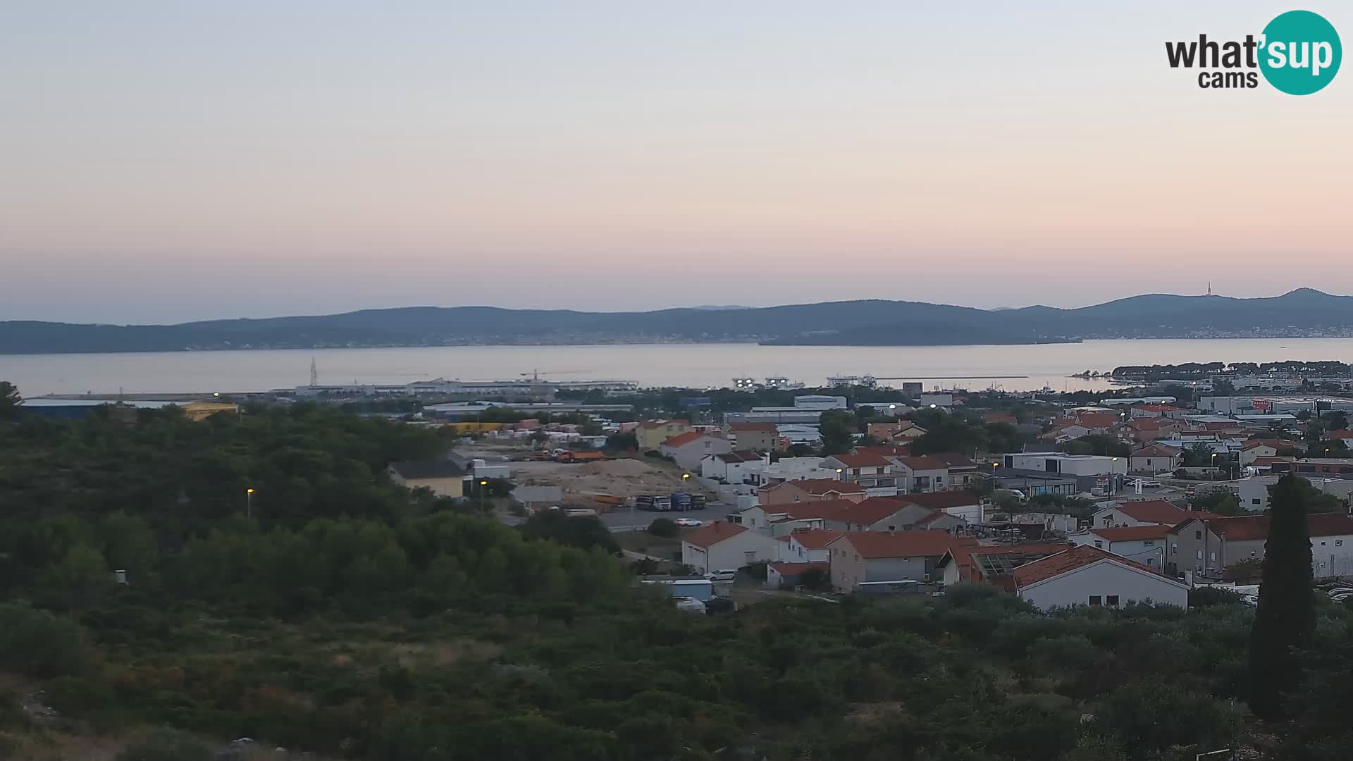 Zadar Port Gazenica Webcam Panorama, Zadar, Croatia