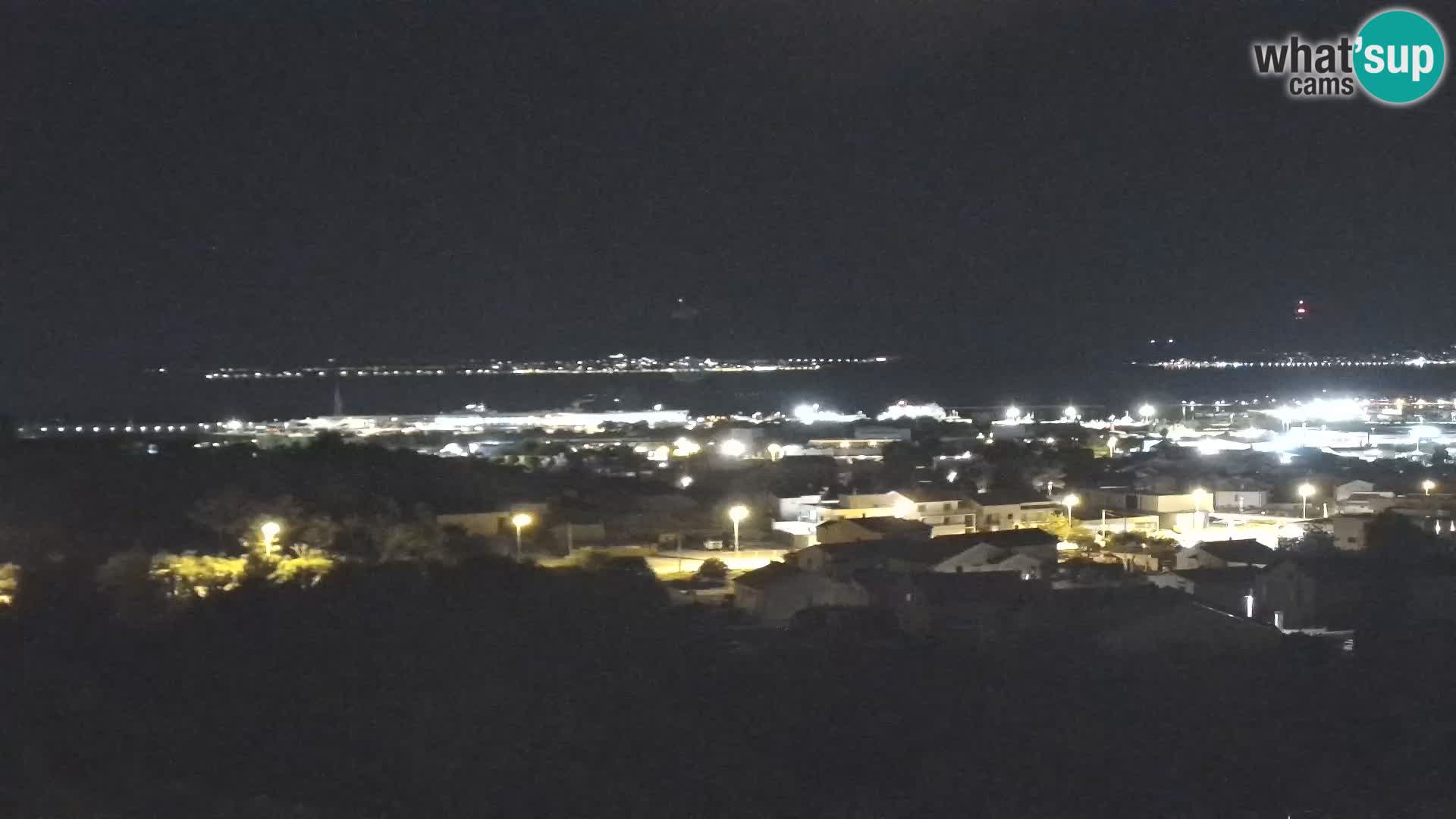 Panorama de la Webcam del Puerto Gazenica de Zadar, Zadar, Croacia