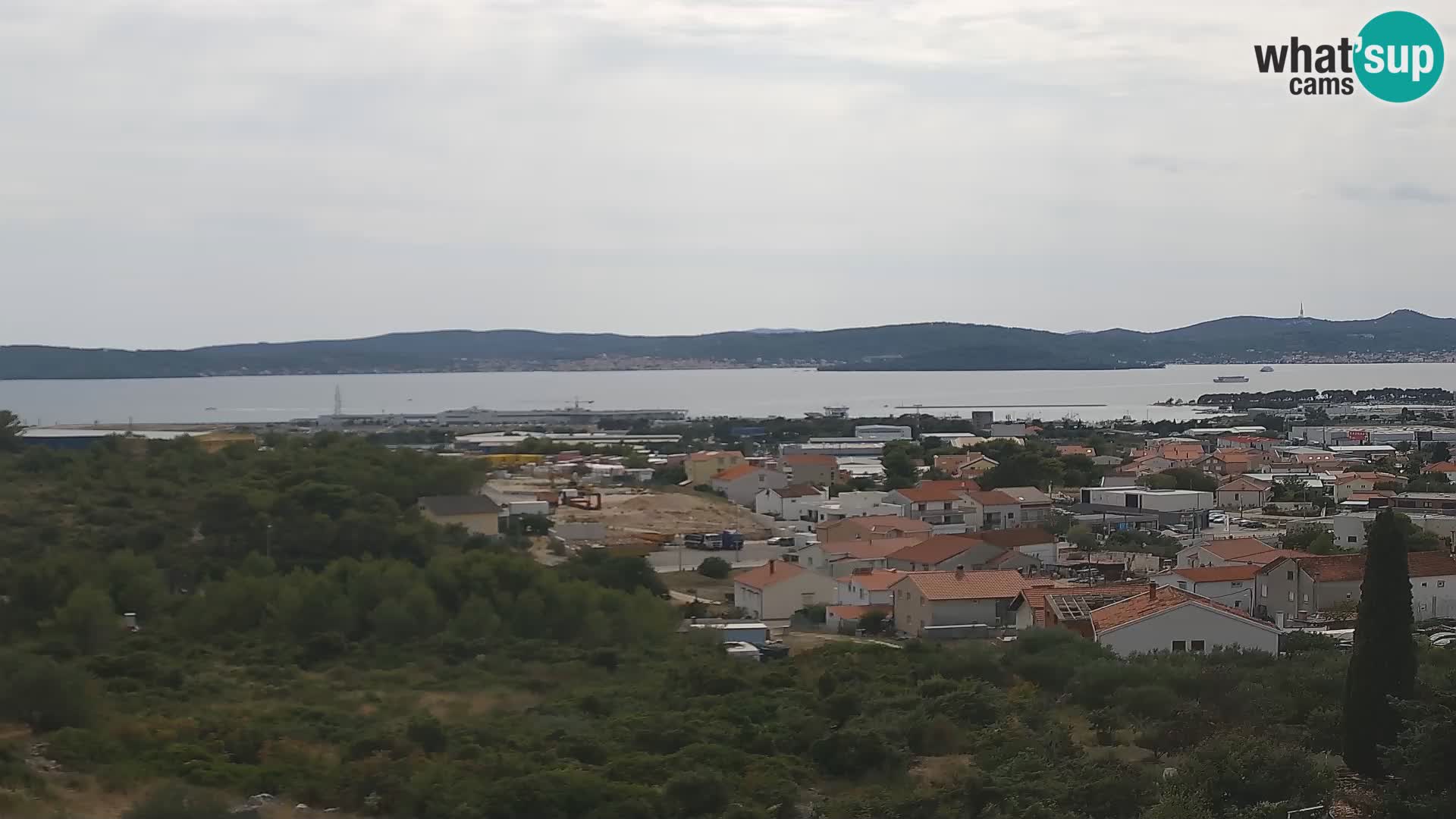 Zadar Port Gazenica Webcam Panorama, Zadar, Kroatien