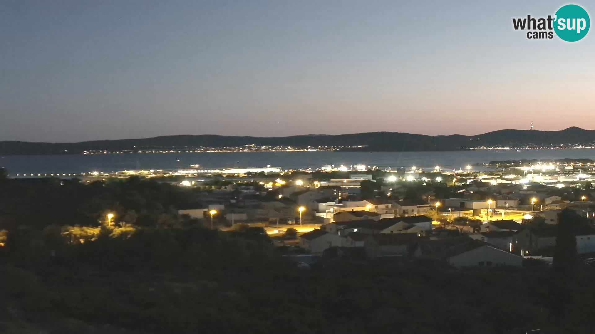Zadar Port Gazenica Webcam Panorama, Zadar, Croatie