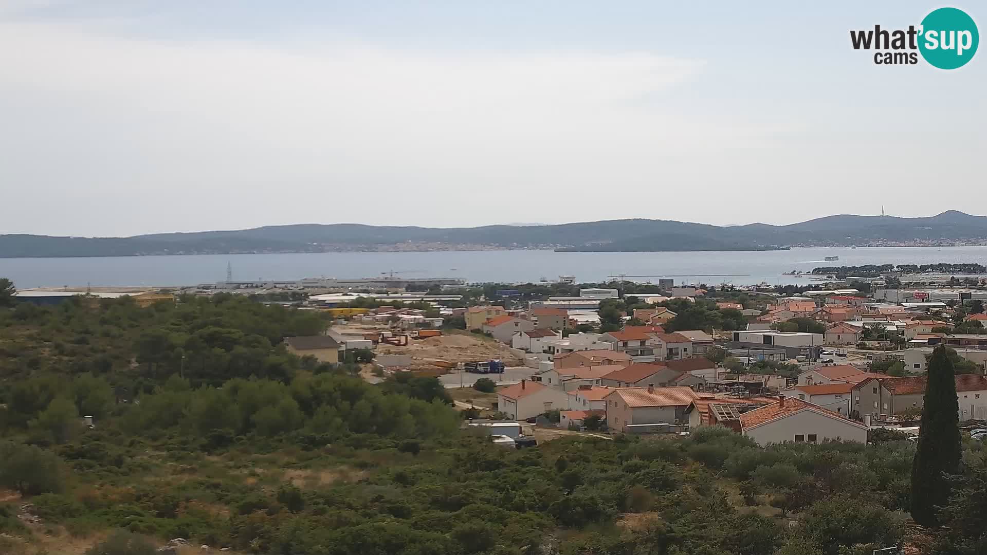 Zadar Pristanišče Gazenica s panoramsko spletno kamero, Zadar, Hrvaška